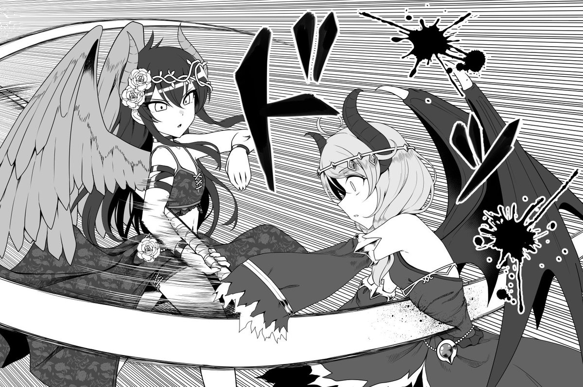 戦うアイドル合同発売まであと2日です!僕も1000歳くらいのロリふたりが○し合う漫画を寄稿させて頂いてます。面白そうなバトルがてんこ盛りなのでぜひ手に取てみてね #戦うアイドル合同 #cin_stage