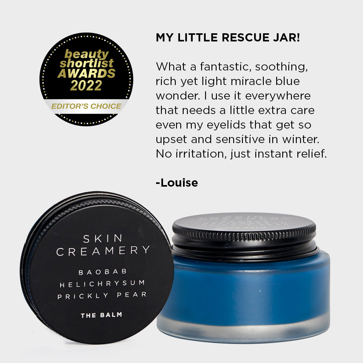 skincreamery's tweet photo. Skin Creamery got international recognition for 2 of our products at the @BeautyShortlist 2022, which celebrates the best products &amp; brands in the natural beauty &amp; wellness arena🥳 

Our Shower Oil &amp; The Balm took home two Editor’s Choice awards!

Which is your favourite💙 or 💚? https://t.co/ShC0uoJco0