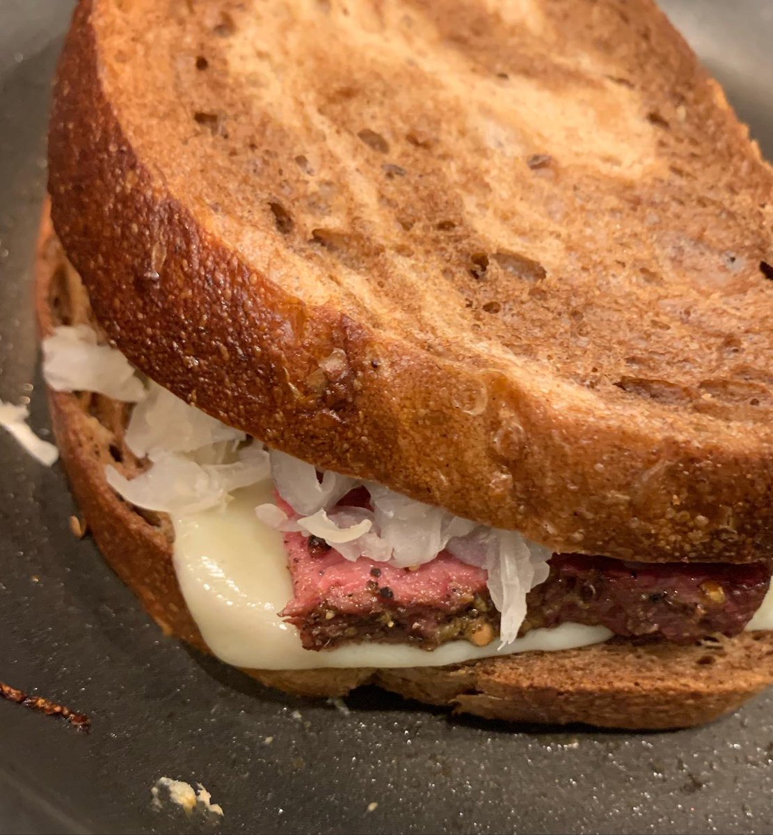 dallascarlson's tweet photo. Corned beef for St Paddy’s! Brined for 10 days, sous vide for 2, and 100% amazing! Reubens all around!
.
#homechef #cheflife #truecooks #nycchef #chefdallascarlson #killinitinthekitchen #makinmygrandmasproud #reubensandwich #stpatricksday #cornedbeef https://t.co/VkXuWlgnW9