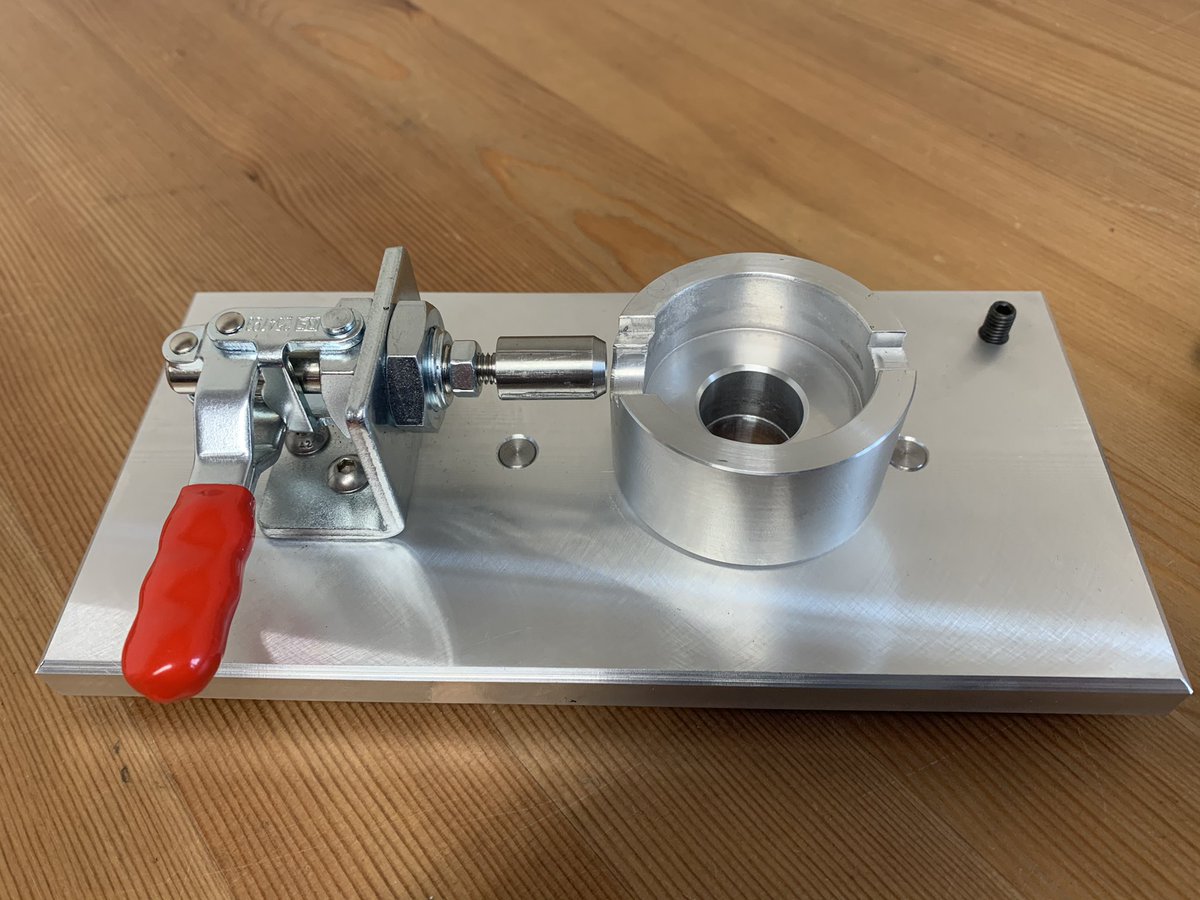 jpceng's tweet photo. New engraving jig designed and manufactured 
this week. https://t.co/t4HeksXula
