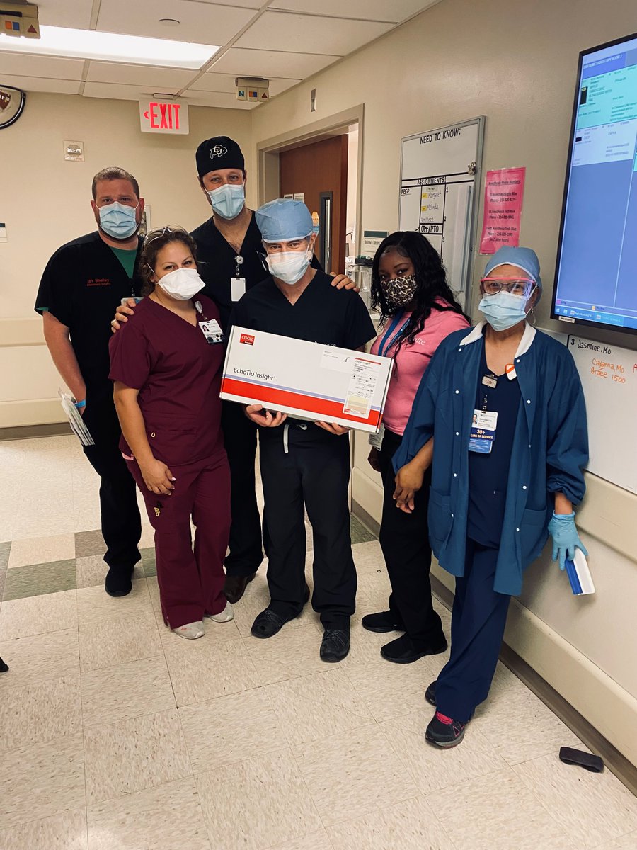 Cook Medical--MedSurg Division (@cookmedsurg) on Twitter photo Thanks to Dr. James Steve Burdick, fellow <a href="/edelson_jerry/">Jerry Edelson</a> and team <a href="/bswhealth/">Baylor Scott & White Health</a> Dallas for sharing their first case using EchoTip Insight at this facility! Dr. Burdick is one of the two physicians at Baylor Medical Dallas using this exciting technology. Thanks to Dr. James Steve Burdick, fellow <a href="/edelson_jerry/">Jerry Edelson</a> and team <a href="/bswhealth/">Baylor Scott & White Health</a> Dallas for sharing their first case using EchoTip Insight at this facility! Dr. Burdick is one of the two physicians at Baylor Medical Dallas using this exciting technology.