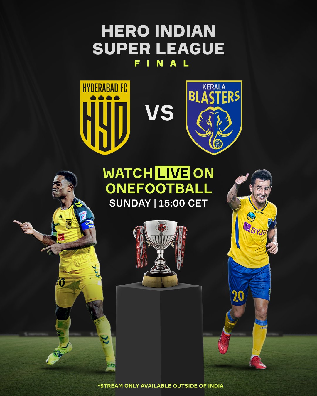 OneFootball в X „Join us LIVE for a huge 🏆 final from 🇮🇳 Follow this link to the stream details https//t.co/ME4y8Pc67B 