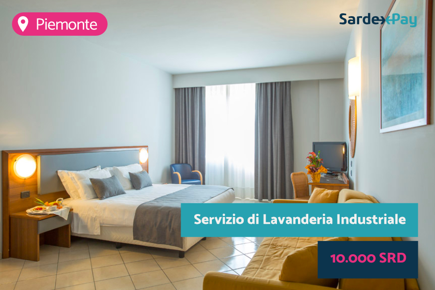 #SardexPay può essere una boccata d'ossigeno per le strutture ricettive: è il caso di #BluHotelCollegno che ha instaurato un rapporto continuativo con #LavanderiaLiaIndustriale e in 12 mesi ha abbattuto circa 12.000 euro di spese di lavanderia industriale. Buona crescita con noi!
