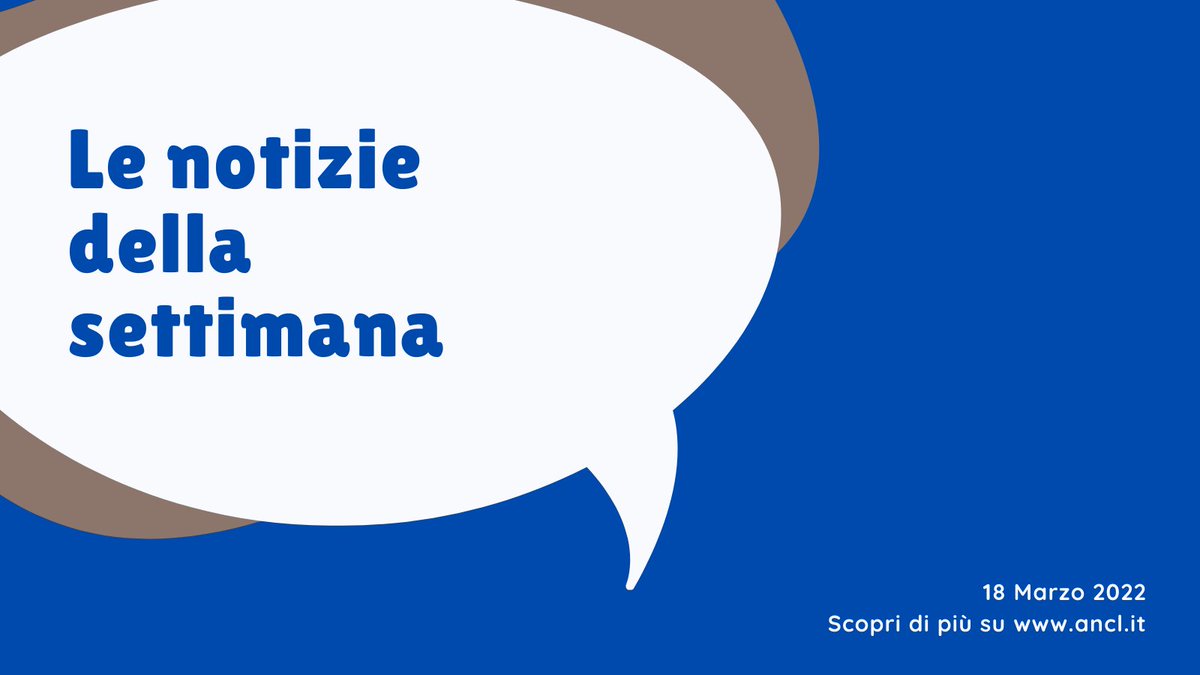 #notizie della settimana:
La #sentenza del dicembre 2021 del Tribunale di Genova in materia di reintegrazione della #lavoratrice, ammortizzatori emergenziali e tanto altro ancora
E' tutto consultabile sul nostro sito ancl.it nella sezione Centro Studi Nazionale