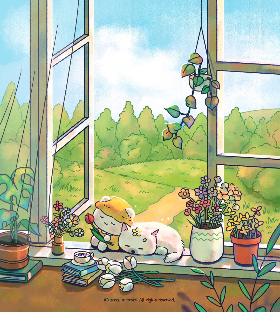 빨리 봄이 왔으면 🥺☘️🌿