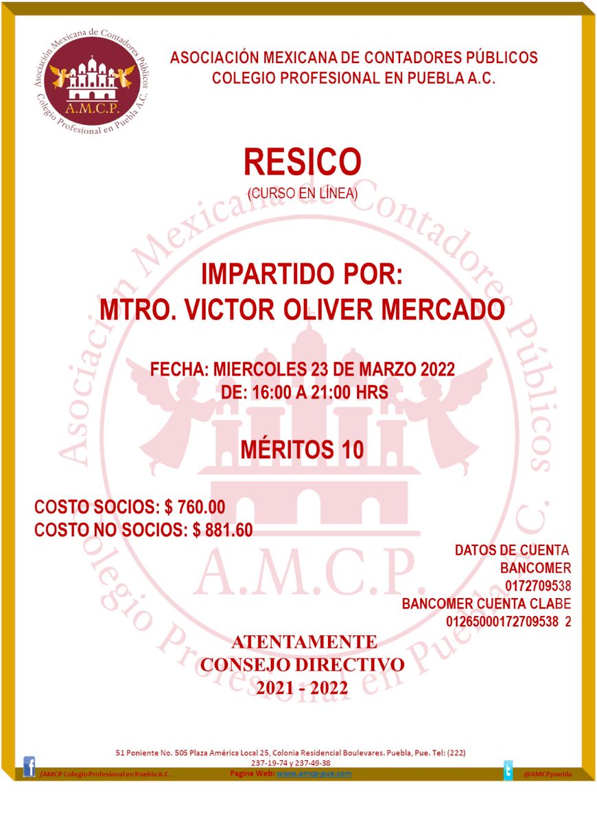 AMCPpuebla's tweet photo. Te esperamos no faltes https://t.co/ICGKNUMbyd