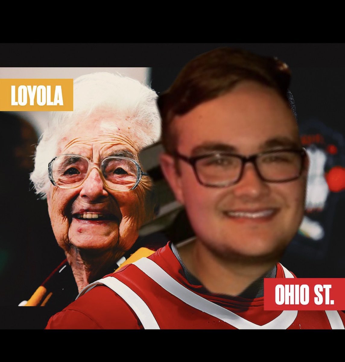 mac960102's tweet photo. Do it for Sister Jean!!!!!! https://t.co/c7lVoAknUd