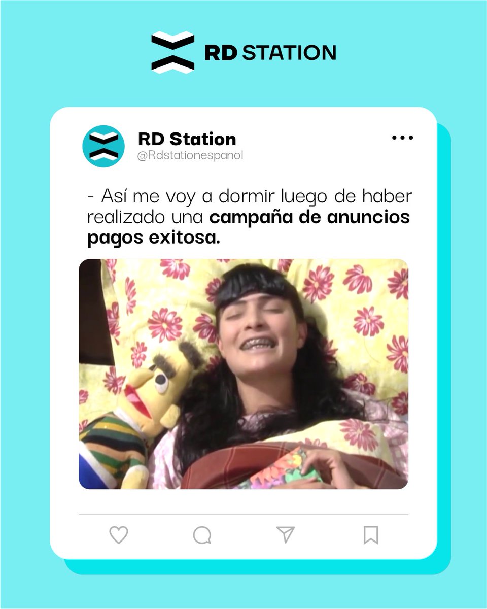 ¡Nada mejor que dormir con esa sensación! 🤩❤️

¿Te gustaría mejorar tu efectividad de Marketing en tu empresa?
Escríbenos y te ayudaremos, con RD Station puedes centralizar to...
#meme #fun #bettylafea #reelmarketing #instagram  #rdstation #rdstationmarketing #inboundmarketing