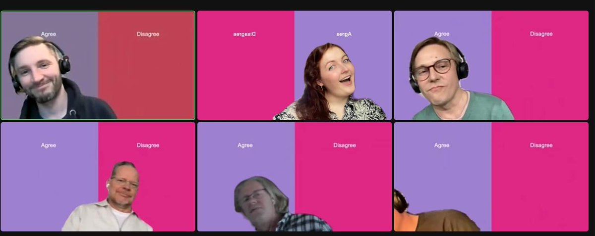 Ehkä kokeilet tätä naurua aiheuttavana menetelmänä kesken etätyöpajan? Vai olisiko tämä hyvä tunnelman jäänsärkijä tilaisuuden käynnistämiseksi?  #fasilitointi #etätyö #etäjohtaminen