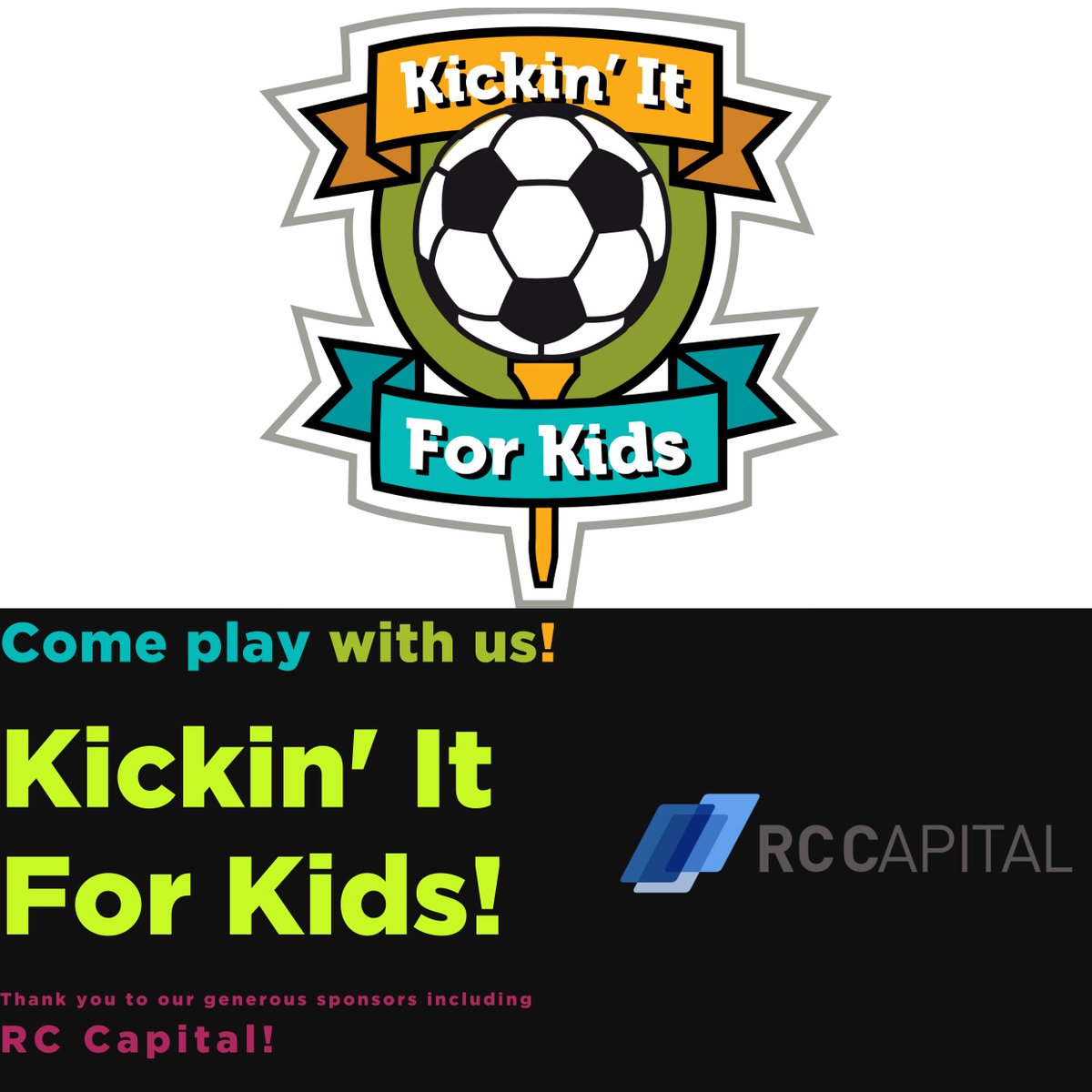 Join us for our “Kickin’ it for Kids” Soccer Golf Fundraiser! 
Registration is now OPEN! Secure your team today! 
Thanks to our sponsors including <a href="/RiverCitiesCap/">RC Capital</a>! beechacres.org/development-ev…