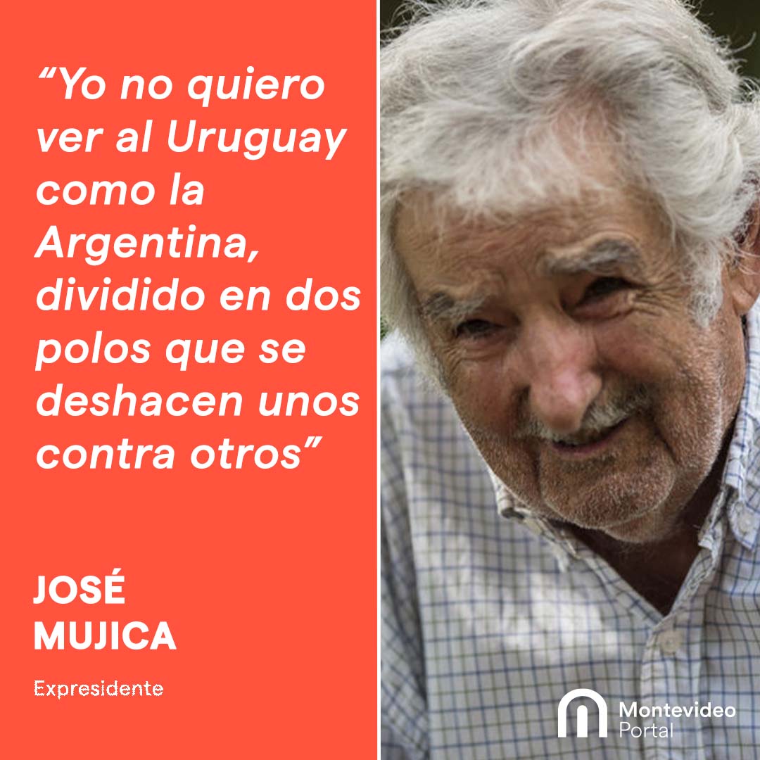 Montevideo Portal on Twitter: "JOSÉ MUJICA: “YO NO QUIERO VER AL URUGUAY COMO LA ARGENTINA, DIVIDIDO EN DOS POLOS QUE SE DESHACEN UNOS CONTRA OTROS” El expresidente dijo que está “hondamente preocupado”