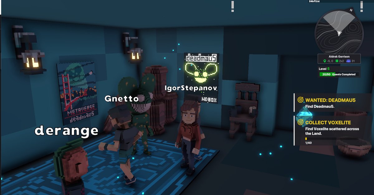 cypto_k's tweet photo. @TheSandboxGame @deadmau5 I just participated in the daily #SandboxAlphaS2Contest for a chance to earn up to 1,000 $SAND! Starting March 17 - Selfie with Deadmau5. Check out my screenshot below!
👇 #SandboxAlphaS2 https://t.co/uVRFa4v2f9