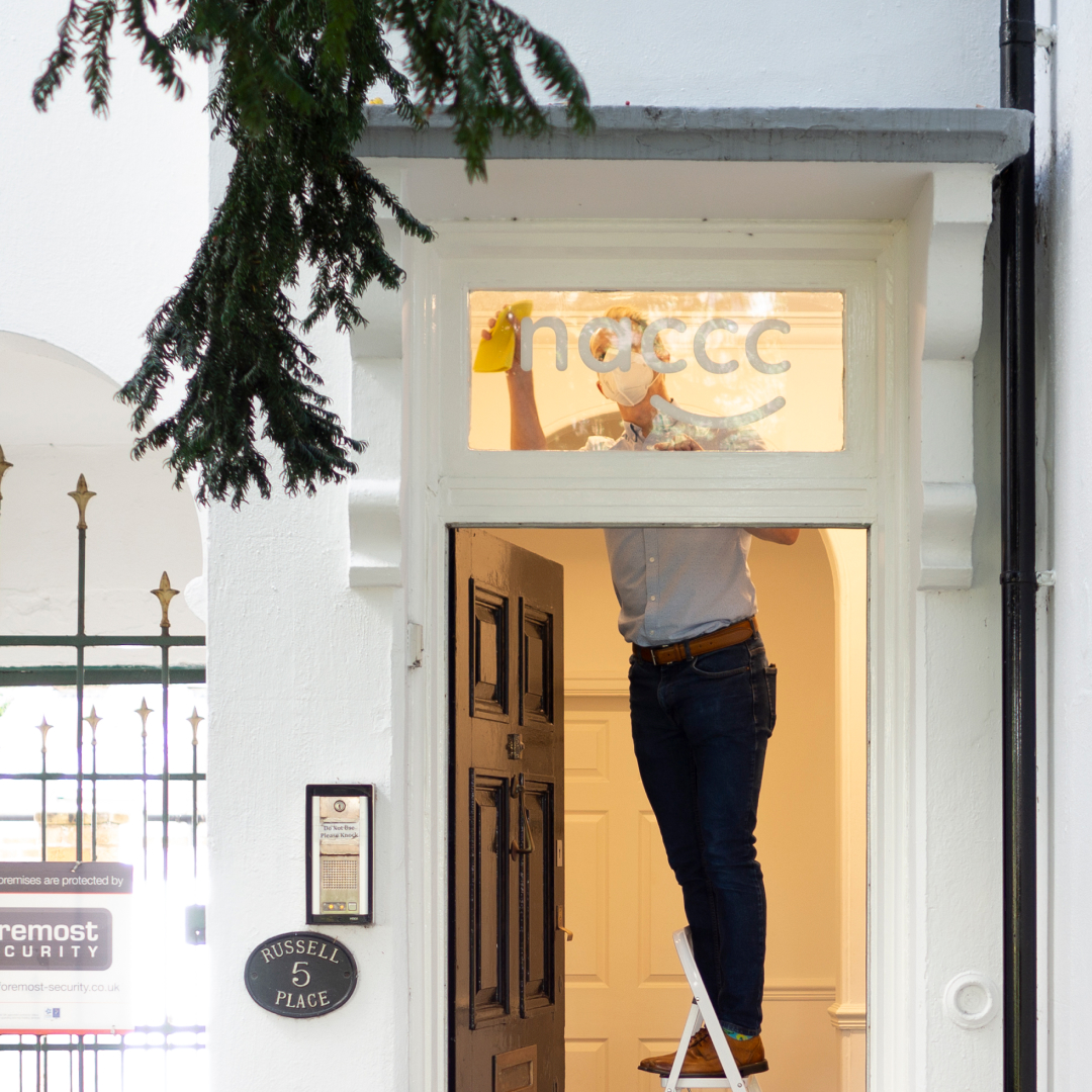 rusty_monkey's tweet photo. This morning, we're throwing it back to our work with NACCC. 

We gifted, as a moving-in present, some vinyl signs featuring their new logo to promote their premises.

It's always so great to see our work in real life, in the wild - just look at how good their new logo looks! https://t.co/jetbSNplsb
