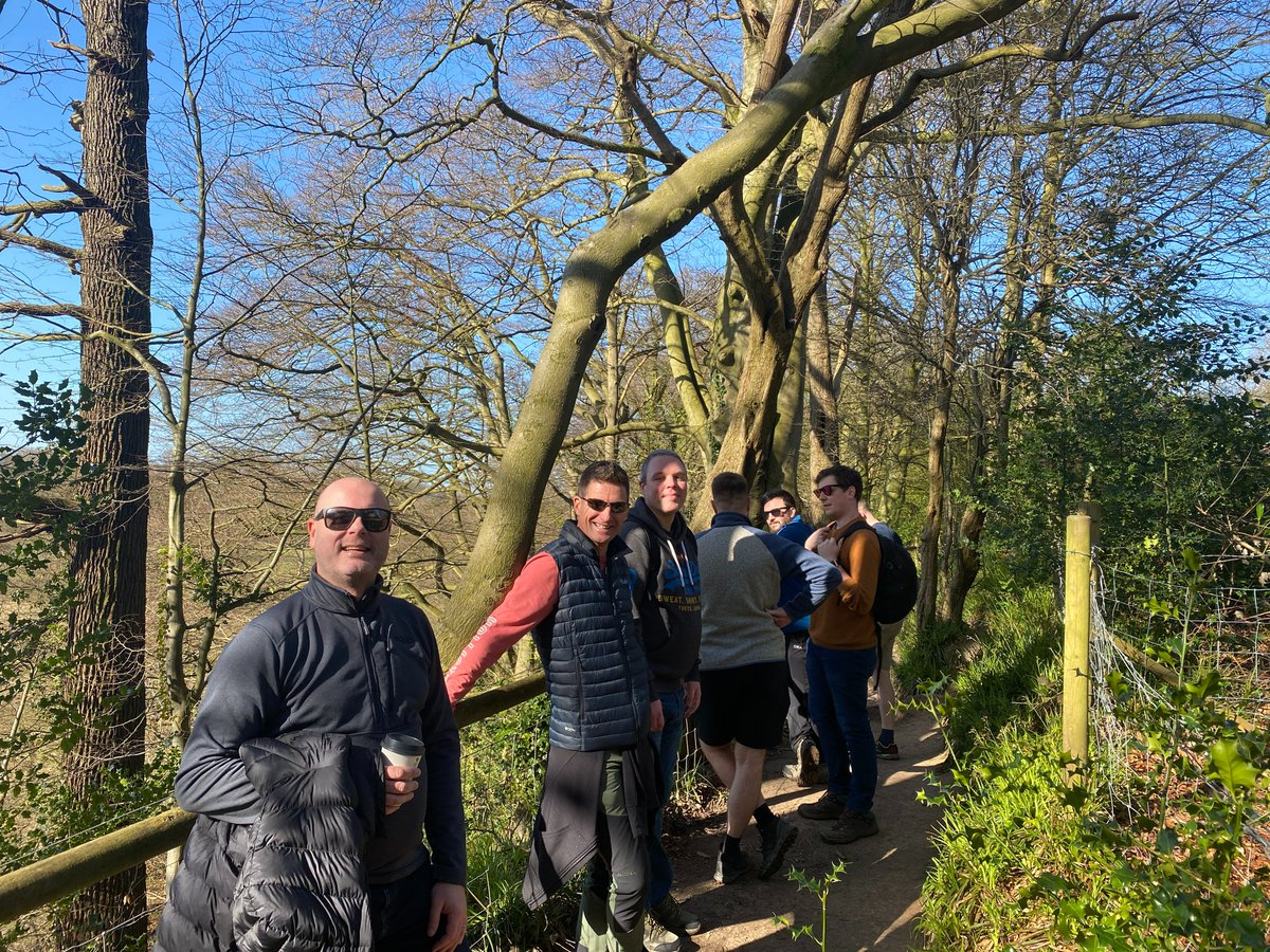 VUEgroupUK's tweet photo. This morning our CEO Glen Mullins took members of #TeamVUE for a walk โ
Wonderful weather with some light refreshments as well as the chance to catch up outside the office... Looking forward to next time already!
#TeamBonding #OfficeWalk #TeamWellbeing #StaffWellbeing #OneTeam https://t.co/eAPROhsNcY