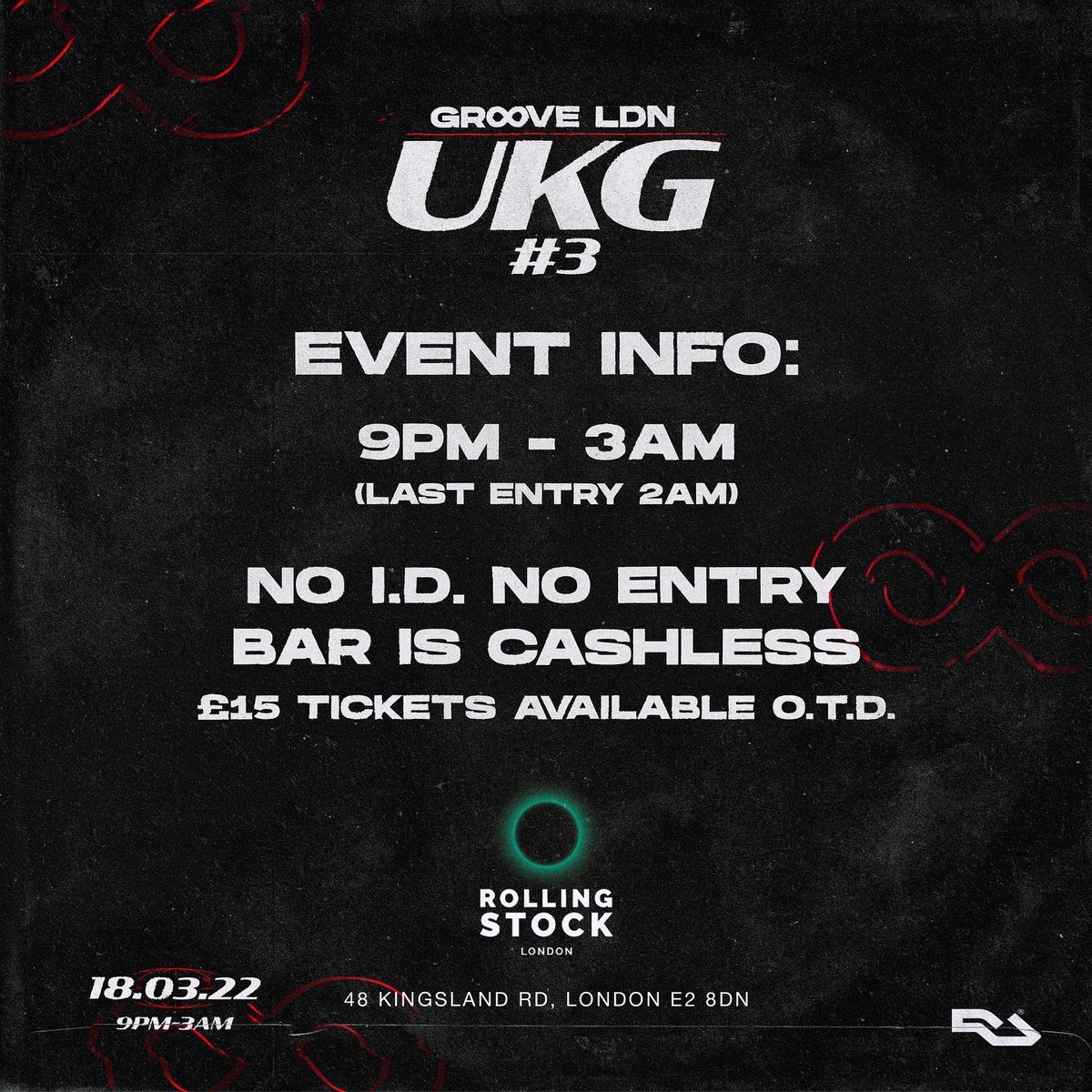 Info for tonight!🕺🏻

🎟 ra.co/events/1505745