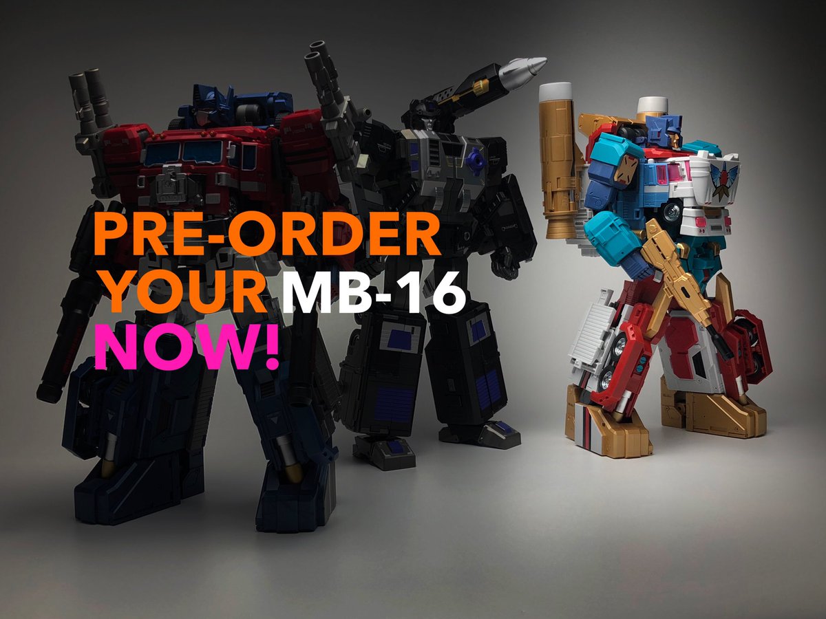 fans_hobby's tweet photo. Glad to inform you MB-16 LIGHTNING EAGLE (re-issue 2022) is available to order at your local stores or at our online store now:
https://t.co/0Y2TAugpMY
#fanshobby #thirdpartytransformers #lightningeagle #powerbaser #thunderclash https://t.co/cDJyS7wa8g