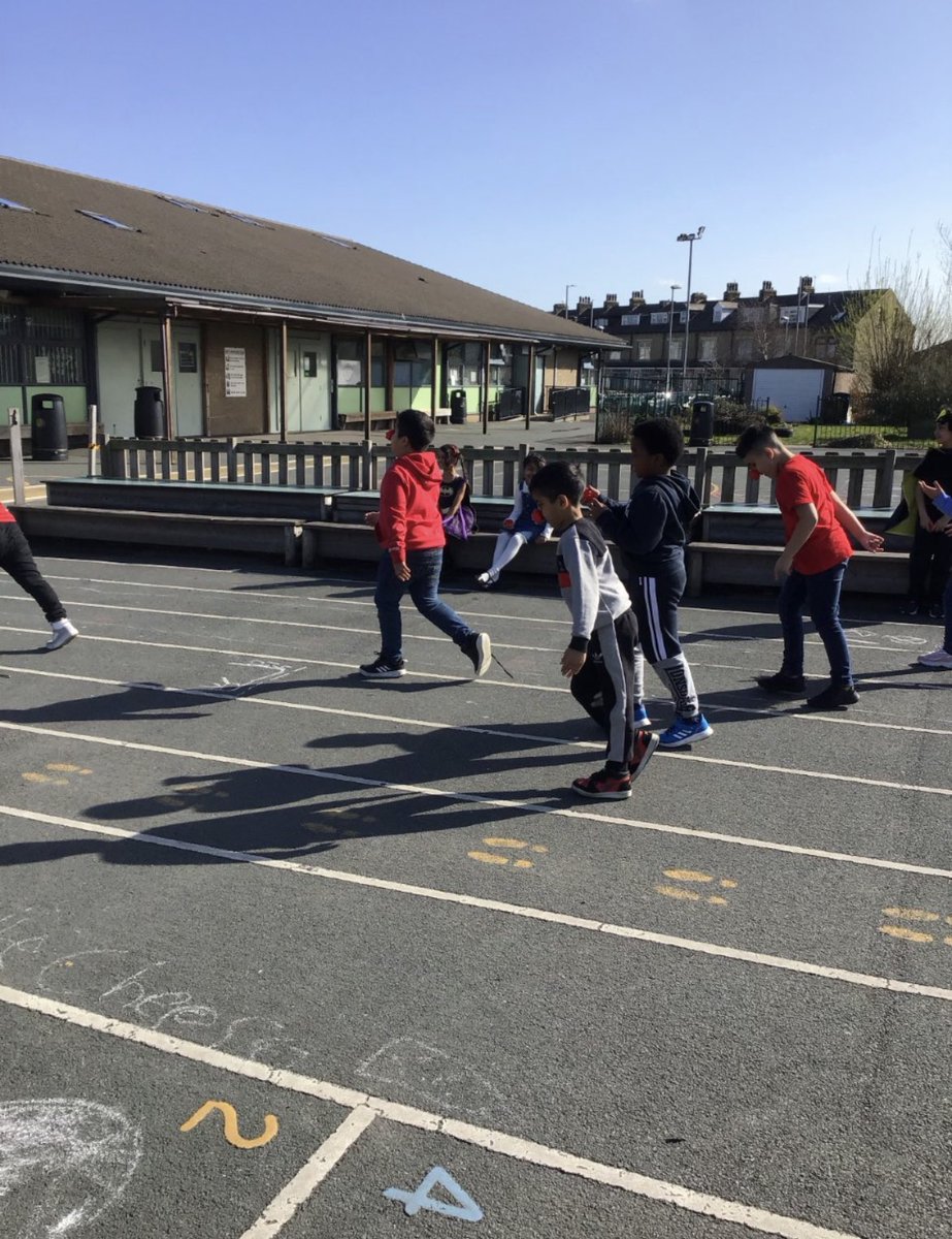 LapagePrimary's tweet photo. Children in 2D had a fun red nose race today as well as other fun activities. https://t.co/7q6xOSarav