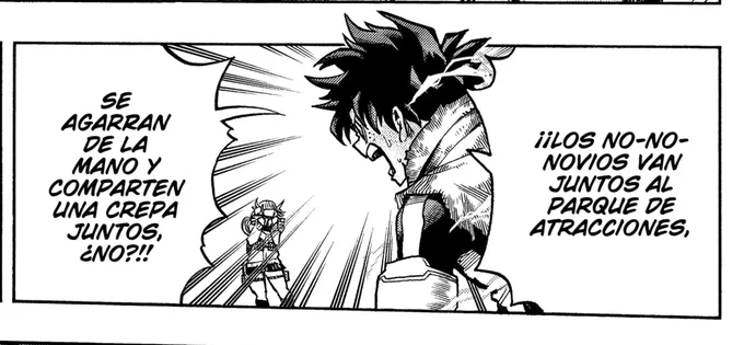 Ahora tendremos una oleada de Deku y sus 300 novios en el parque de diversiones comiendo crepas 🤭 