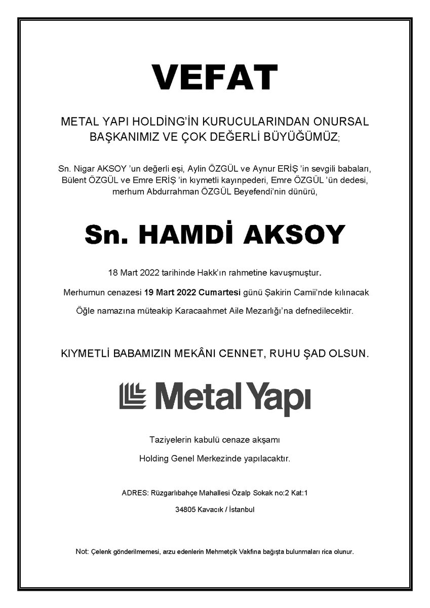 Metal Yapı Holding (@metalyapi) on Twitter photo 