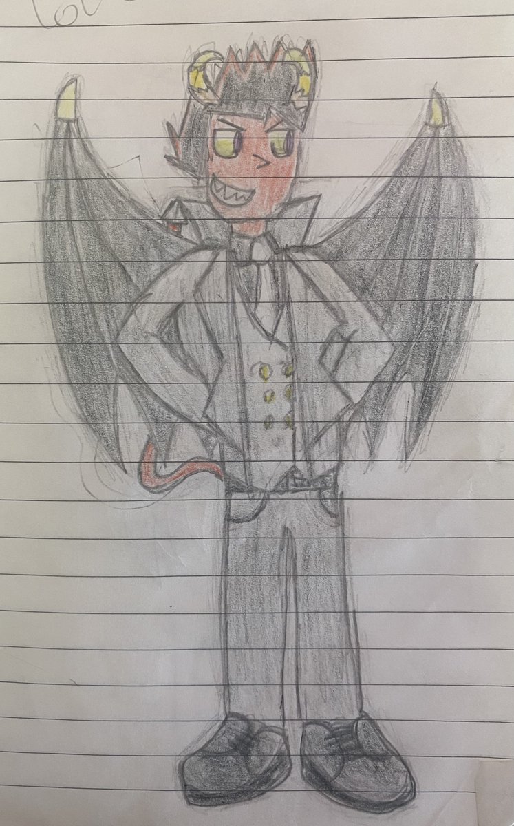 Also you can tell I really liked shark I drew him the most 