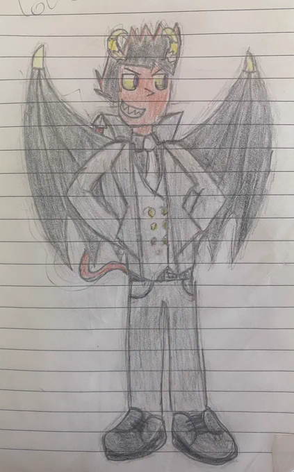Also you can tell I really liked shark I drew him the most 