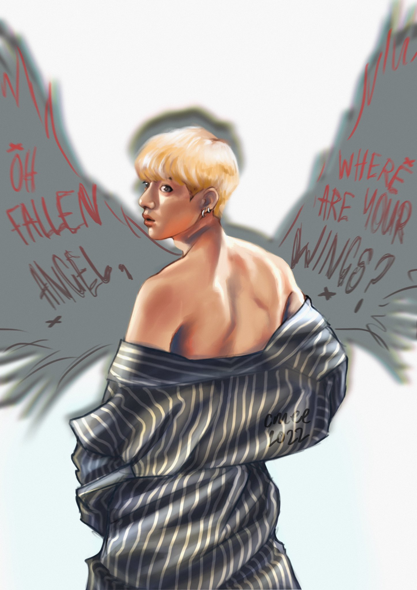 rys' archive 🍉 - insta: cmee_art on X: Oh fallen Angel, where
