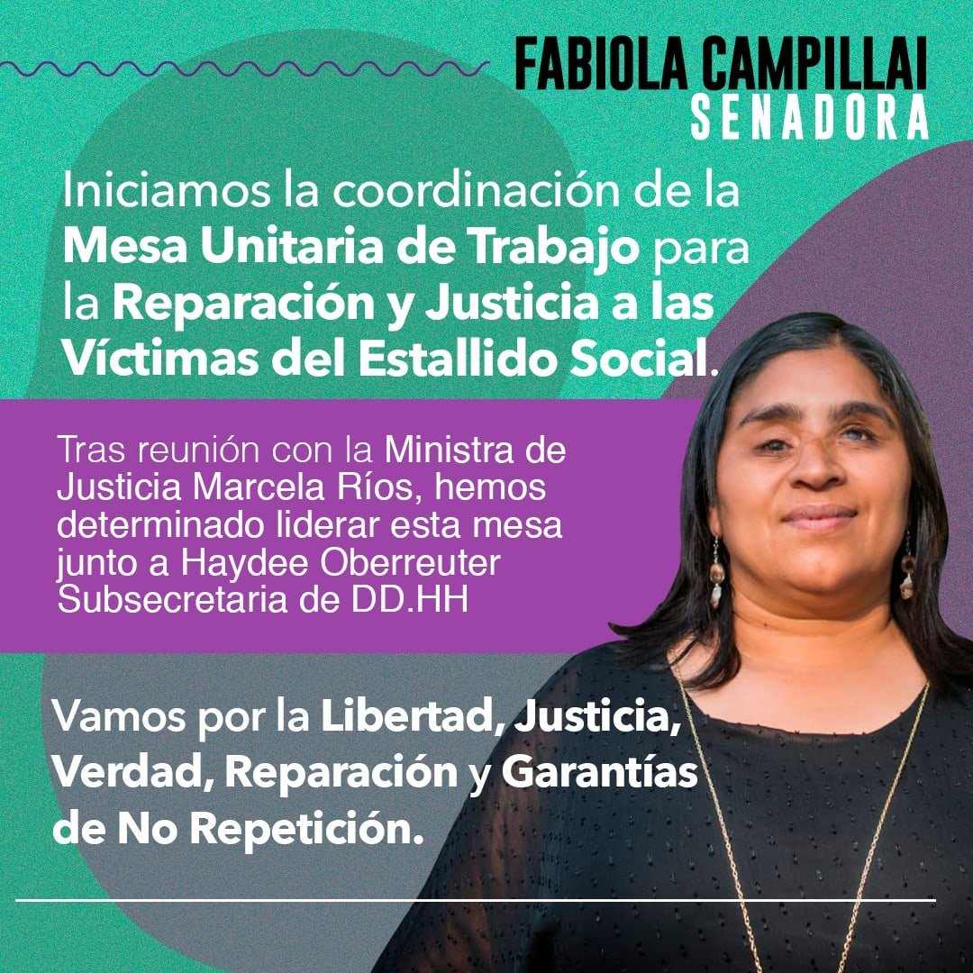Senadora Fabiola Campillai tweet media