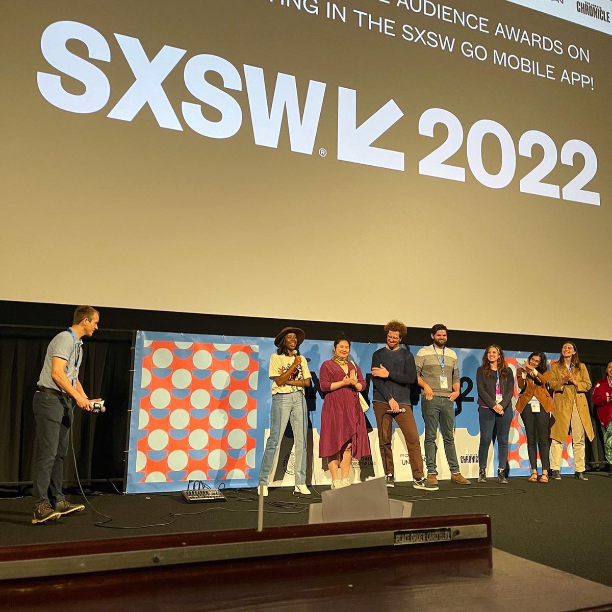 Still beaming from our #DearMamaFilm #SXSW2022  debut! Thank you to everyone who came and supported the film!