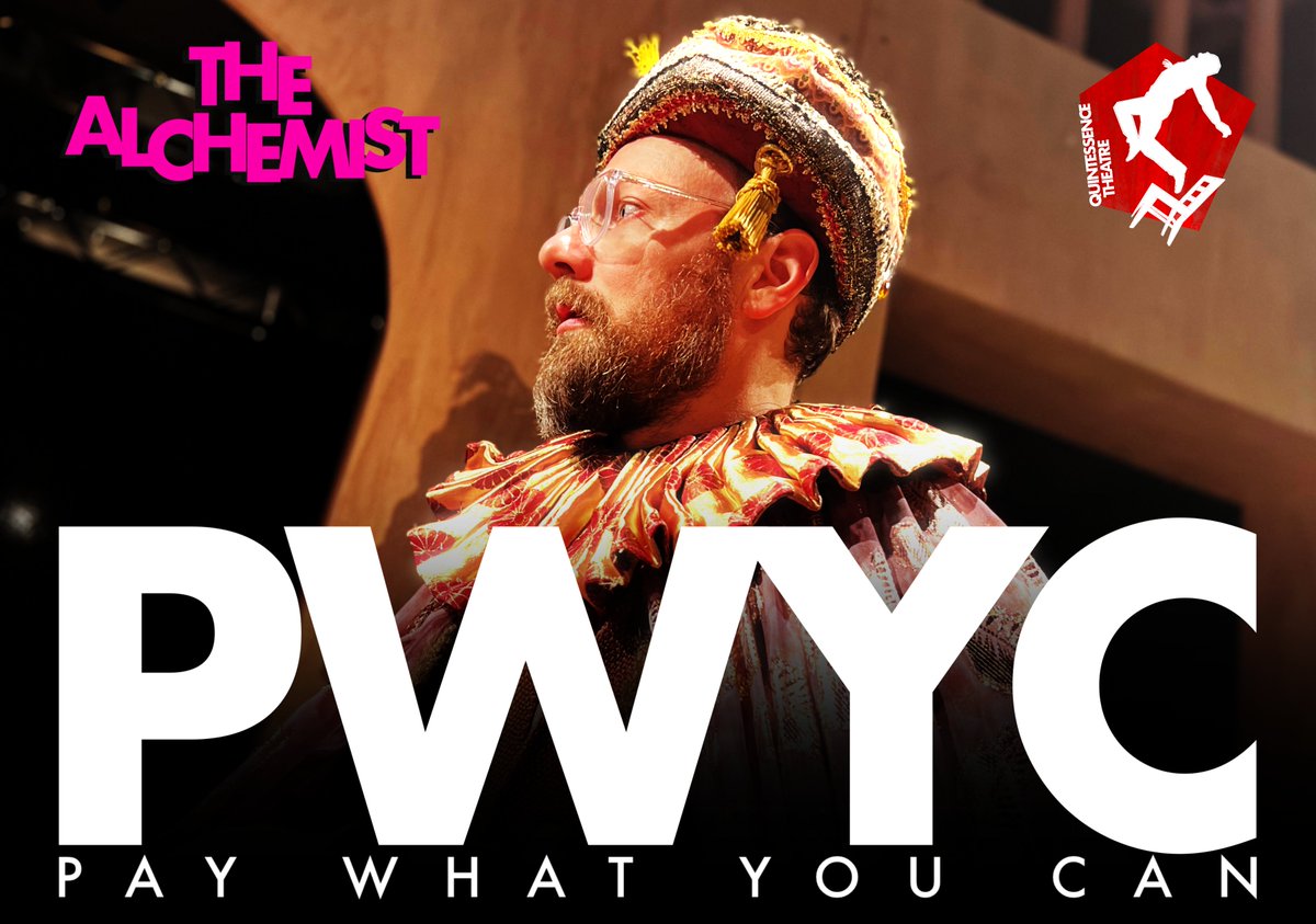 Ben Jonson's satirical farce THE ALCHEMIST is Pay-What-You-Can tonight only! We'll bring the hilarious hijinks, you set the price. Show starts at 7:30, call (215) 987-4450 to book in advance or just show up!
