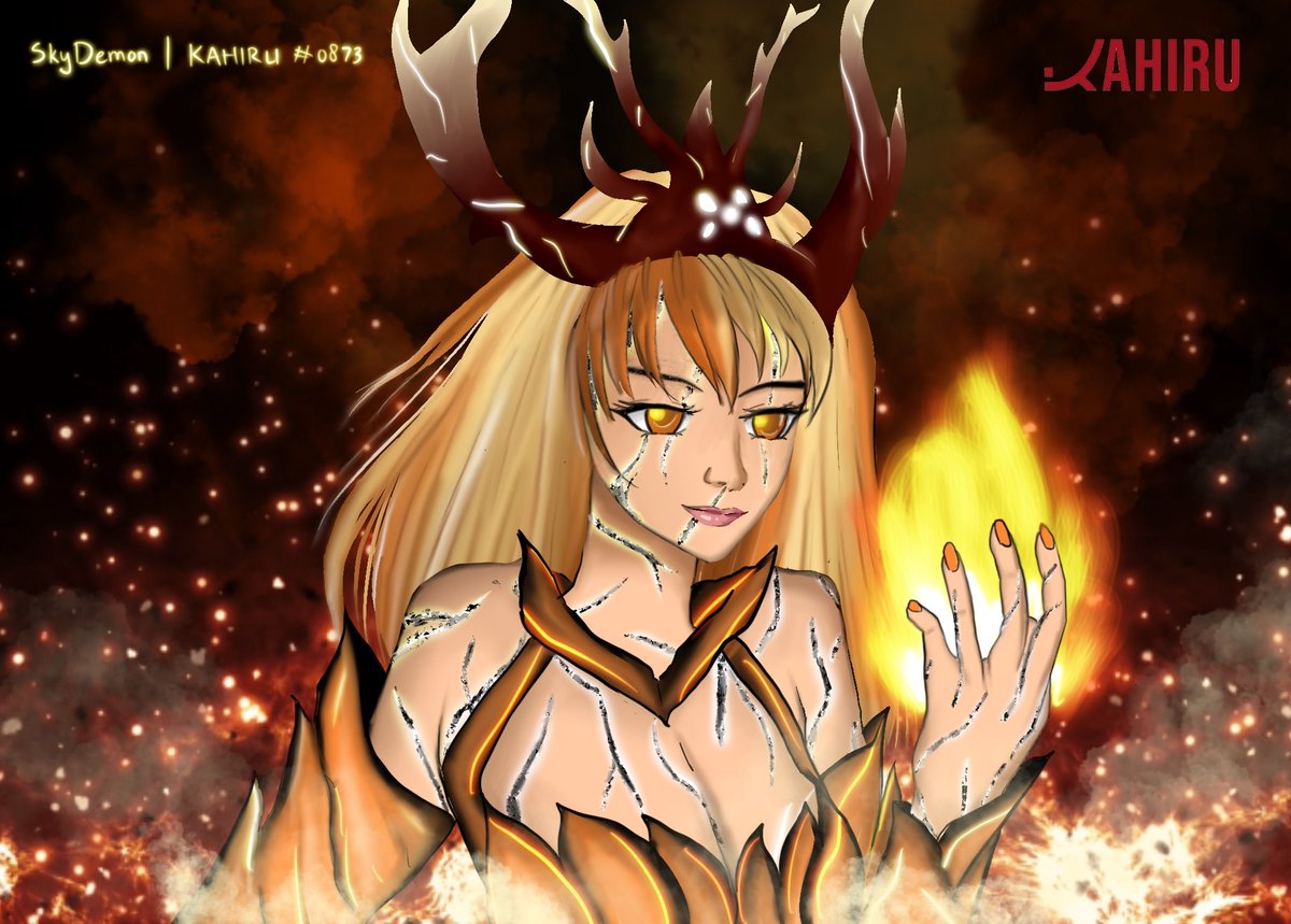 skysnear's tweet photo. Hi guys,
Maybe i'm not a good in art like @HodeiPiquer
But i try my best to make this hand draw picture of ash queen 👸🔥 #Kahiru #Ashqueen #Kahirufam
Hope u guys like it!!
@Aitzolarev @oceans21k @dlatorrestudio @Noirtueur9999 https://t.co/Cmh5wG8yFL