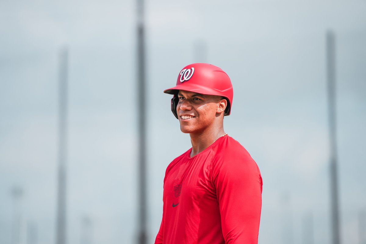 Nationals's tweet photo. getting back into the spring of things ha ha do you get it? https://t.co/eBWk9PpJCi