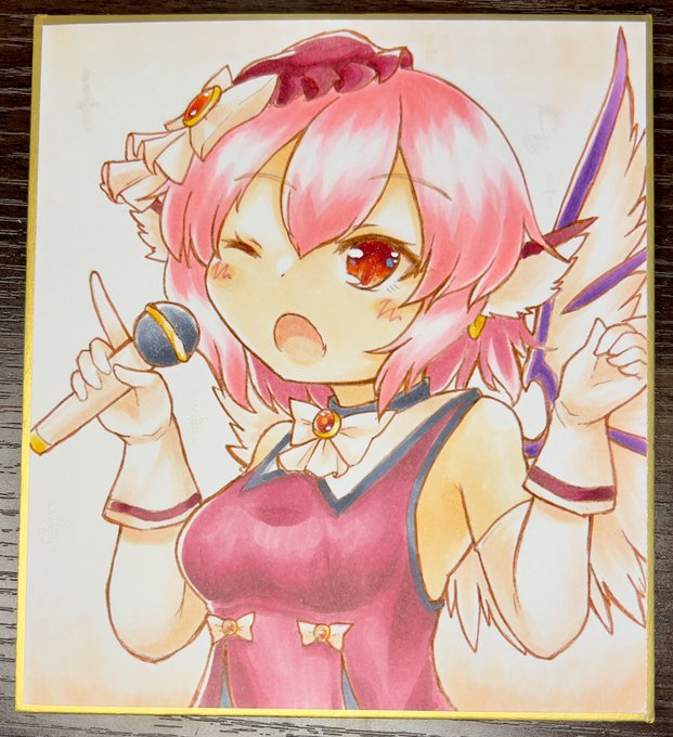 アイドルみすちー色紙 