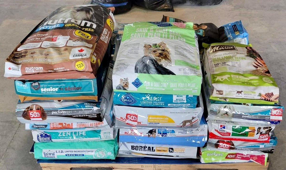Sacredanimal_'s tweet photo. This order of dry dog and puppy food went to One Family Welfare today!
#APetsPantry #APP #yeg #petfoodbank #communitysupport https://t.co/yibdmeTI7R