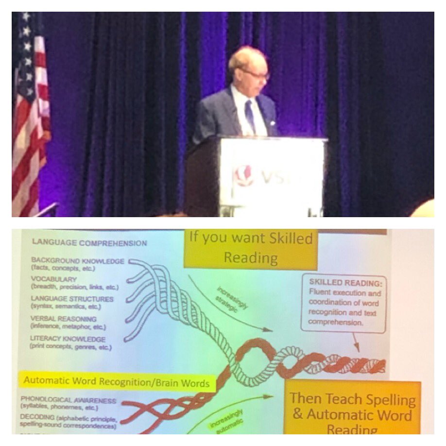 VSLA Reading Conference Day 2! Listening to Richard Gentry…so true!🙌🏻 <a href="/ForestGroveES/">Forest Grove ES</a> <a href="/FGESWrightRead/">Kimberly Wright</a> <a href="/MrsJonesThird/">Heather Jones</a> <a href="/PathwaysLCPS/">LCPS Pathways</a> #explicitinstruction