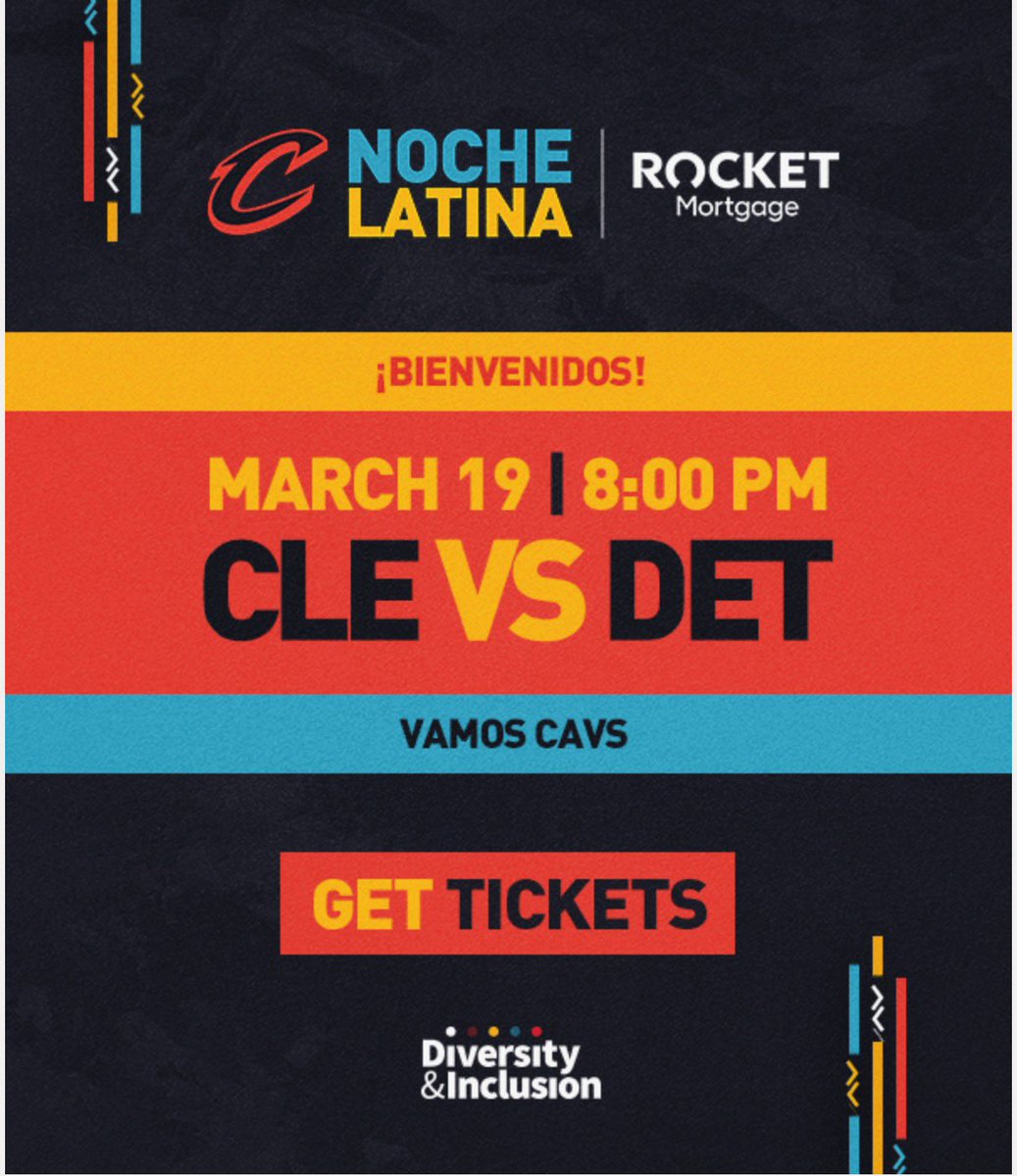 ElalcaldeRafa's tweet photo. Tomorrow night we are celebrating Los @Cavs #NocheLatina presented by @RocketMortgage and I  have a pair of #RafaSeats with a twist. A pair of tix and a #LosCavaliers player shooting shirt for the winner. Who’s in? Random winner https://t.co/yS4ZNfiG9j