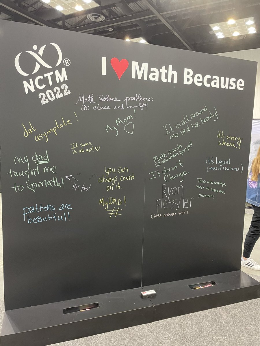 MsMileti's tweet photo. so grateful for the opportunity to go to #NCTMIndy2022 this morning! We got to meet other new/pre-service teachers, explore different math resources for our classrooms, and share our love of teaching! #BUCOEImpact https://t.co/9A6hvyOOoC