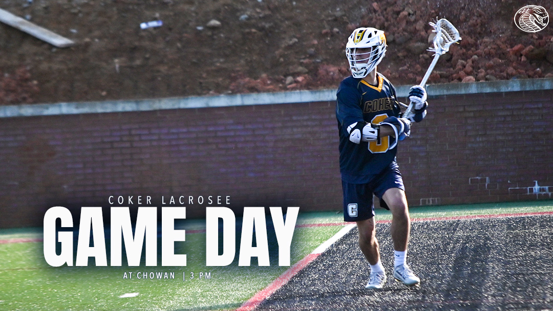 Coker_Cobras's tweet photo. #CokerMLAX | GAME DAY
🆚 Chowan
📍 Murfreesboro, N.C.
⏰ 3 PM
📺 https://t.co/SaXrmDXyyS
📊 https://t.co/O8e3uwC0Aa #GoCobras #CokerPride https://t.co/NiB8JS3XVg