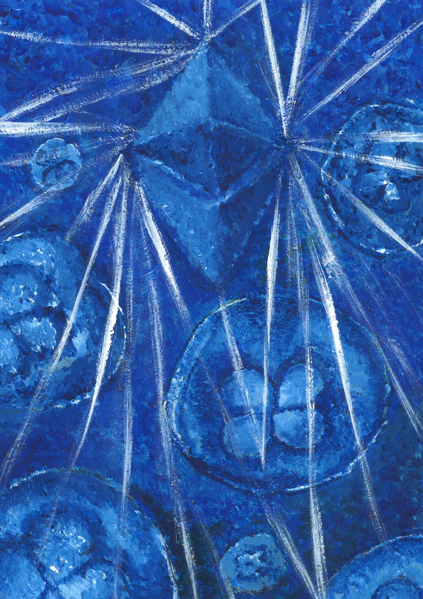 tkt7117's tweet photo. ✨New Reserve price 0.7117 ETH✨
💎See the light💎 
“Never stop searching for the light, even darkness come”

Original acrylic painting , hand drawn

💌 https://t.co/Putcl36Gb6

https://t.co/KSPG5OHrfS

#NFTcommunity #nftart #nftpainting #nftcollector #NFTdrops #NFTartists #NFT https://t.co/aDFajBN43e