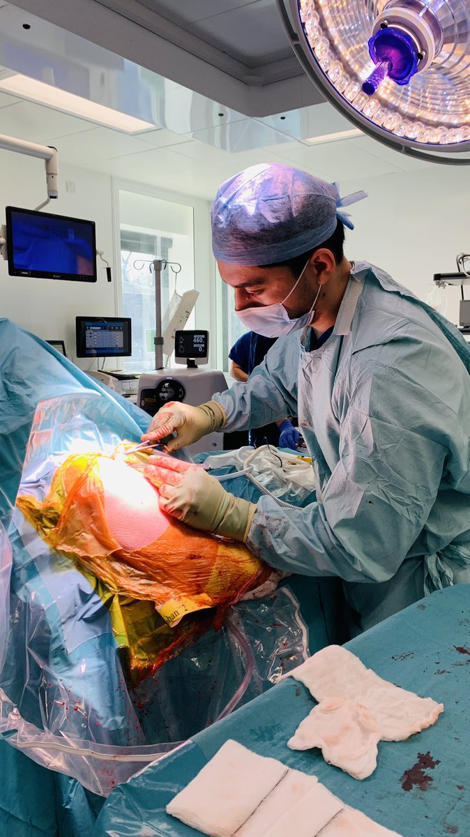 chesterbonedoc's tweet photo. #orthopaedic training in the independent sector continues. 1 joint replacement as primary surgeon added to the logbook. @NuffieldHealth @BritOrthopaedic https://t.co/xNy9qruLLx