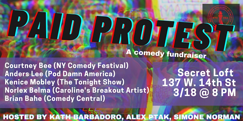 #comedy 
LA
how to start a fire
get on your knees 
community service
goth jokes
last improv show
@fadedcomedyla

NY
tinder live <a href="/hellolanemoore/">Lane Moore💿is on Bsky/IG/Substack</a> 
<a href="/alex3nglish/">SatoshiVM</a> 
@paidprotest
bitch sesh
sorry for your loss

MICS
clubhouse LA
<a href="/QEDAstoria/">Q.E.D.</a> NY
+++
thecomedybureau.com