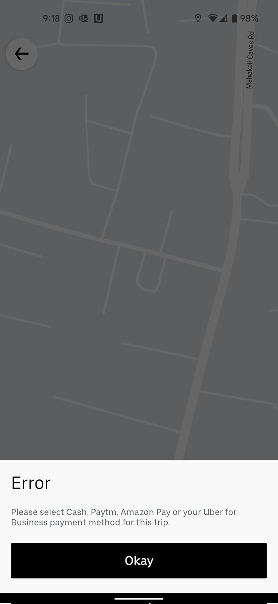AparnaRoshan's tweet photo. @UberINSupport Hi Uber team, I tried to prebook cab for tomorrow but the app is showing error.Can you look into it urgently please. Niether gpay or cash payment is getting accepted https://t.co/FIlnpwrNeB