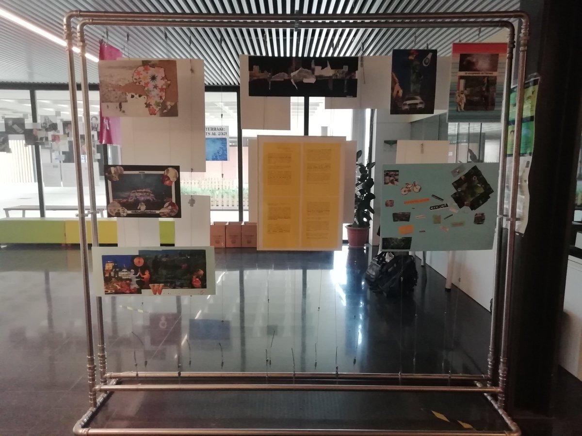 ErasmusLes's tweet photo. #CITYCOLLAGE exhibition at Les @aimerigues is almost in place. Next week we will get it fixed.
Stay alert!

#makingvisibletheinvisible
#observethinkconnect
#somethingwedo https://t.co/QlfC4lnEPv