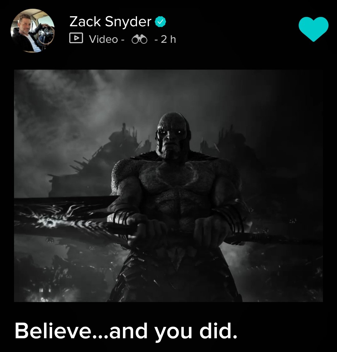Itssan17's tweet image. THIS MEANS SOMETHING ♥️💪
#RestoreTheSnyderVerse