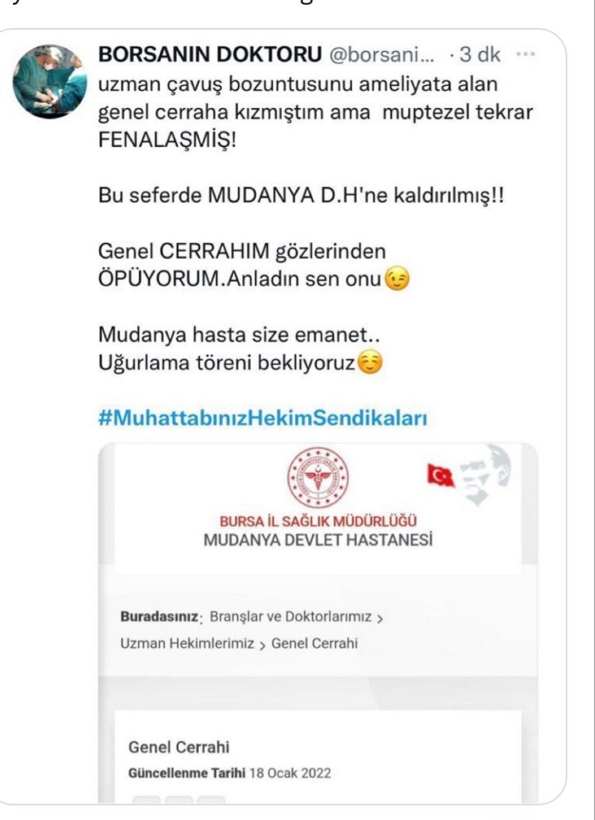 aysegul_2626's tweet photo. Yoğun bakımda insanlar göz göre göre öldü dediğimizde bize demediğini bırakmayan sağlık! çalışanı arkadaşlar aşağıdaki sözde doktor için ne diyeceksiniz?!#VatanBizeEmanetCanımızKime https://t.co/9Nf7uRxL3u