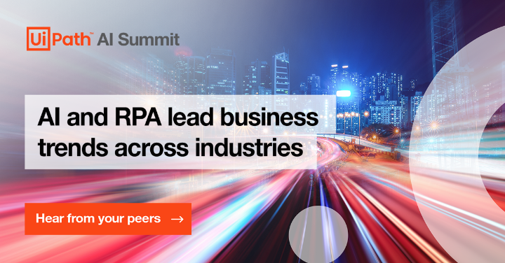 kellandsays's tweet photo. Join thousands of professionals at the UiPath AI Summit to see how #AI and #RPA are creating the next generation of hybrid workforce across every industry. https://t.co/d55r2g8nVq https://t.co/LmjGedxyVa