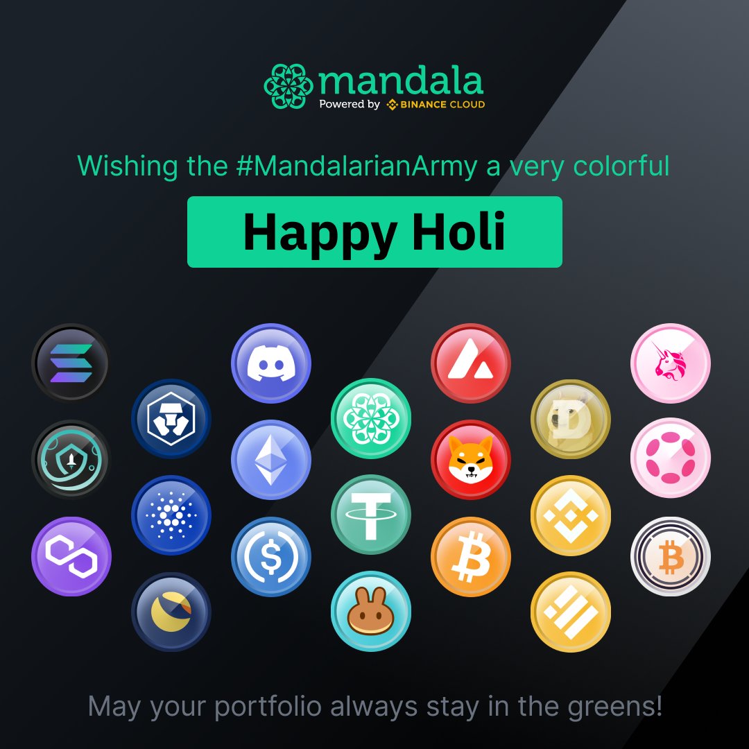 MandalaEx's tweet photo. #HappyHoli to everyone out there from the team at Mandala! 😇

Our favorite color's green! What's yours?👀 https://t.co/2N5zoygsJC