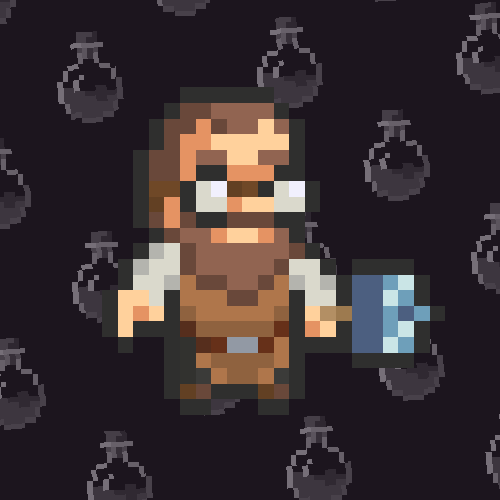 This week's NPC showcase:
Evirek has enough arrogance behind him to fill the entire kingdom, but don’t let his cocky nature fool you he is the amazing Blade and Razor Blacksmith. He is also apart of one of the multi-generational families in Foxglove Cove. 

#indiedev #gamedev