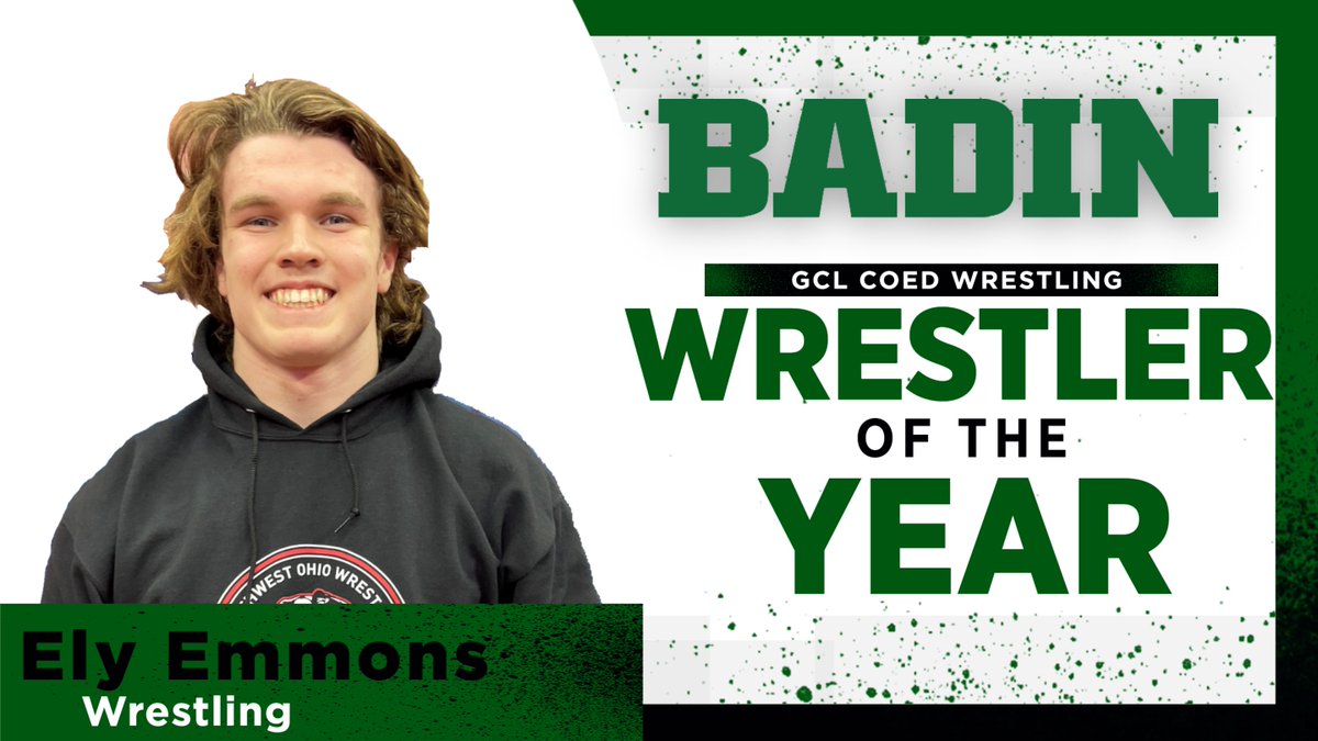 CONGRATULATIONS TO ELY EMMONS 
GCL COED WRESTLER OF THE YEAR!