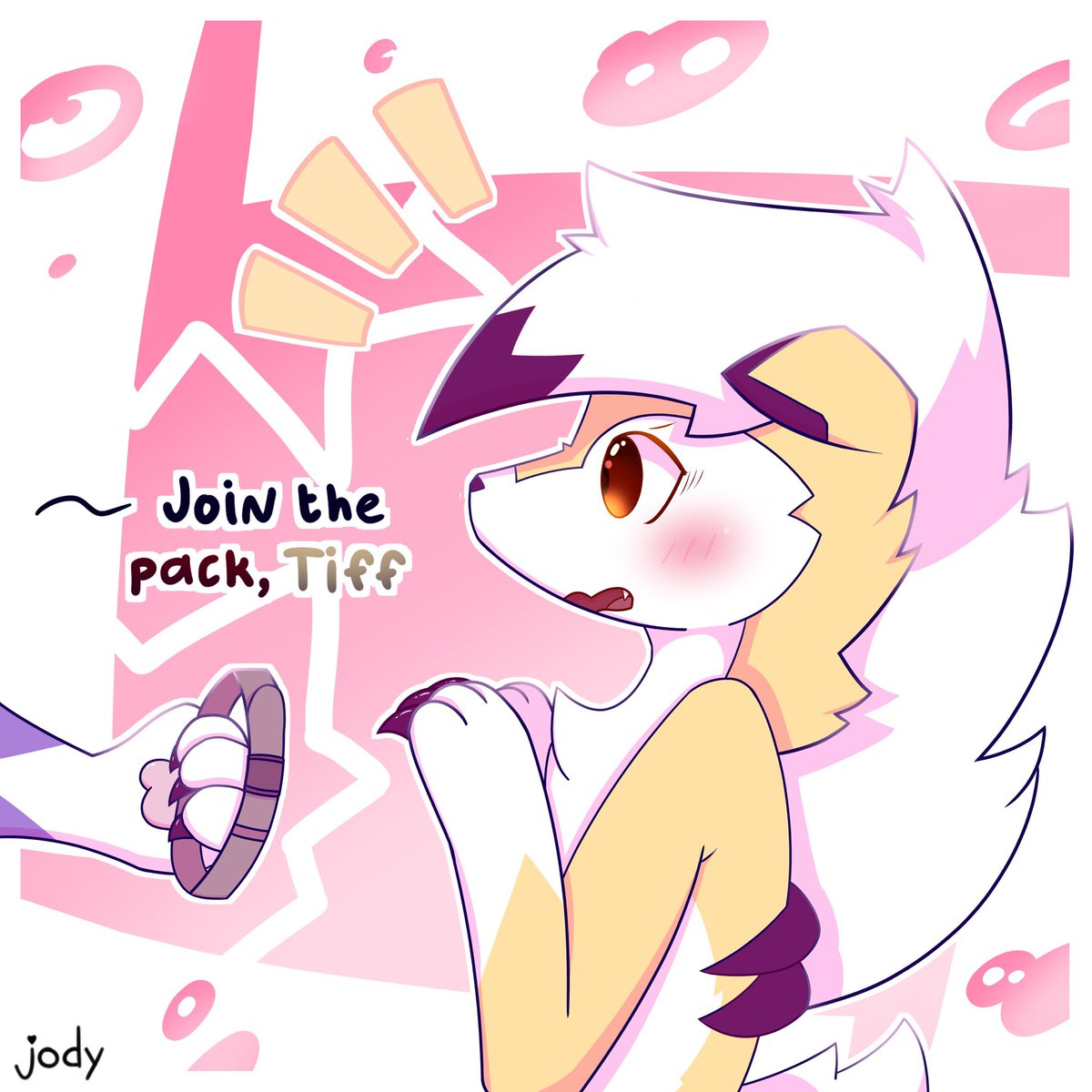 JodyGrape's tweet photo. lycanroc day!! 🌟
meet my timid lil lycanroc, Tiff! 💛 https://t.co/GEWabrA6IR