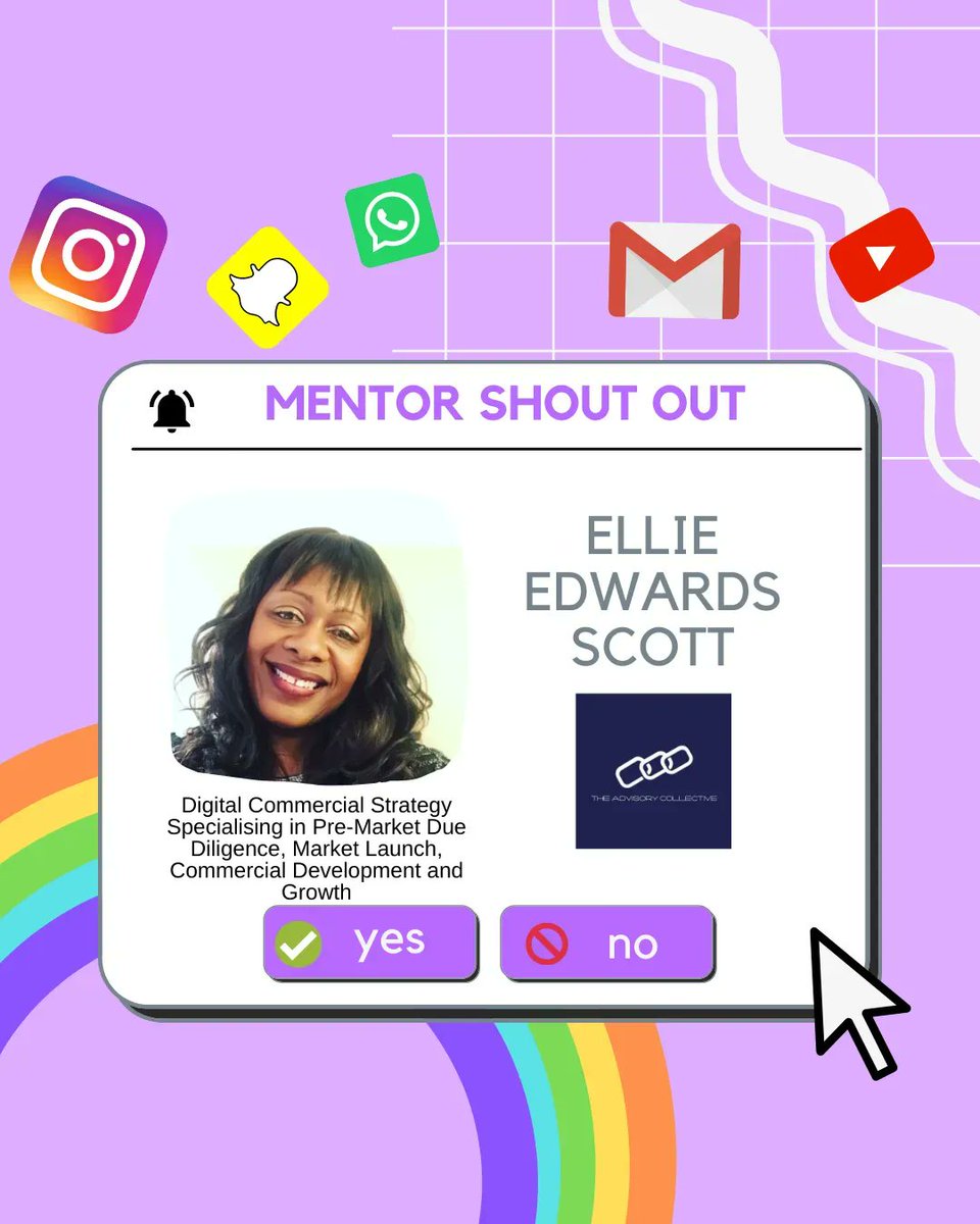 We'd like to give a big shout-out to Ellie Edwards Scott <a href="/ellie_escott/">Ellie Edwards-Scott</a>💙

Ellie is the Digital Commercial Strategy Specialising in Pre-Market Due Diligence, Market Launch, Commercial Development, and Growth💜

#digilearning #shoutout #mentor #mentoring #advice #businesscoach